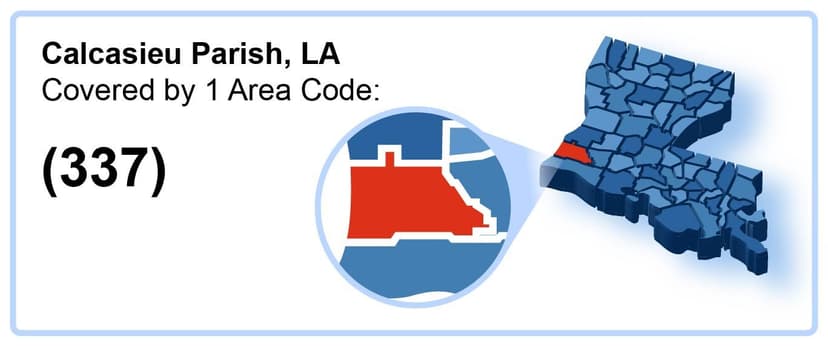 337_Area_Code_in_Calcasieu_Parish_Louisiana