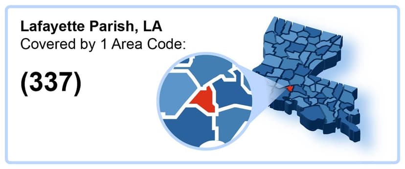 337_Area_Code_in_Lafayette_Parish_Louisiana